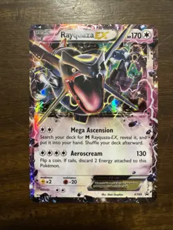 Rayquaza EX XY69 Shiny Holo Card XY Promo, Near Mint Condition.. - Image 1