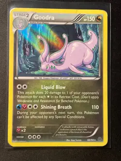 Pokemon Card, Goodra Holo, Ancient Origins, 60/98. - Image 1