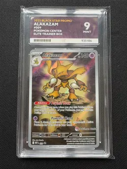 ACE 9 Alakazam #009 Pokemon Center Stamped Promo Pokemon Card - Image 1