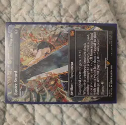 Buster Sword FIN Final Fantasy MTG 351 FULL ART BORDERLESS and 0255 - Image 3