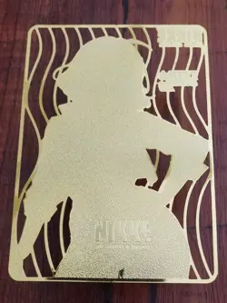 Anis - Goddess of Victory: Nikke - Goddess Story Gold Metal Card - Image 2