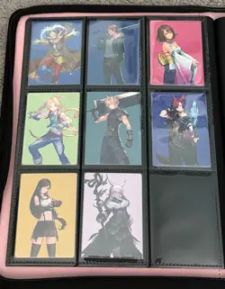 MTG Final Fantasy - Art Series (AFIN) Complete NM Set (53 Cards) - NOT Signed - Image 4