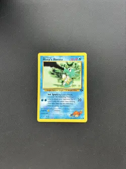 Pokemon Card Gym Challenge Misty's Horsea 87/132 WOTC - Image 2