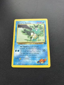 Pokemon Card Gym Challenge Misty's Horsea 87/132 WOTC - Image 3