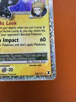 Luxray GL LV X 109/111 Holo Celebrations Classic Collection Pokemon Card NM 1594 - Image 5