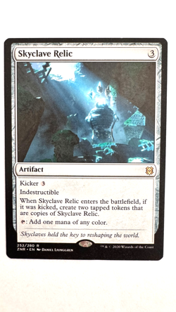 Skyclave Relic - Zendikar Rising - 252/280 - Regular - Rare - MTG - Damaged - Image 1