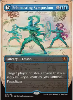 Echocasting Symposium (Borderless) 291 MTG NM - Secrets of Strixhaven - Image 1