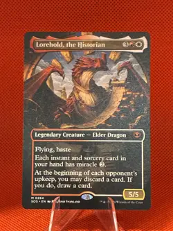 Lorehold, the Historian (Borderless) 284 MTG NM - Secrets of Strixhaven - Image 1