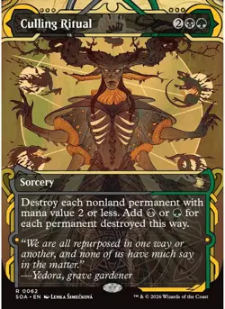 Culling Ritual 62 MTG NM - Secrets of Strixhaven: Mystical Archive - Image 1