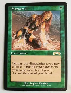 Manabond Exodus Regular LP Lightly Played MTG - Image 1