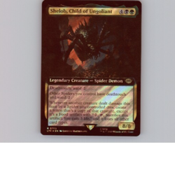 MTG - Shelob, Child Of Ungoliant - Surge Foil - Full Art - Free P+P - Image 1