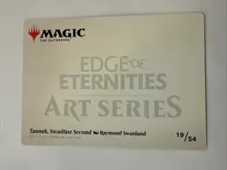 MTG Edge of Eternities Art Series Tannuk, Steadfast Second 19/54 - Image 2