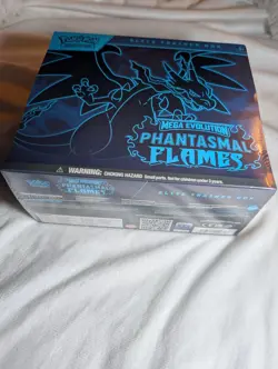Pokemon TCG Mega Evolution Phantasmal Flames Elite Trainer Box: Factory Sealed - Image 5