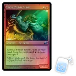 FOIL SIMIAN SPIRIT GUIDE Planar Chaos PLC Magic MTG MINT CARD - Image 1