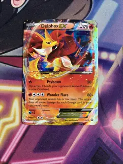 Delphox EX XY19 Promo XY Black Star Promos Pokemon LP - Image 1
