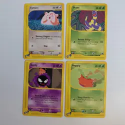 Pokemon TCG Expedition Set of 3 Uncommons and 16 Commons - Image 2