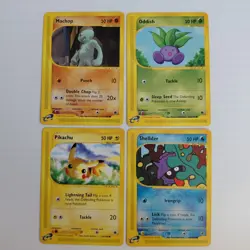 Pokemon TCG Expedition Set of 3 Uncommons and 16 Commons - Image 3