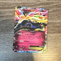 Pokemon Xerneas EX Ultra Rare Holo 170 HP XY Set 97/146 Fairy Basic Card - Image 3