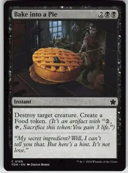 MTG Bake into a Pie 169 Foundations C Normal NM - Image 1