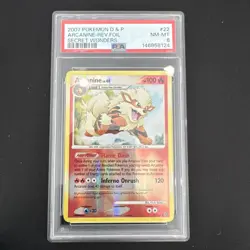 Arcanine 22/132 Pokemon 2007 Secret Wonders Reverse Holo PSA 8 - Image 1