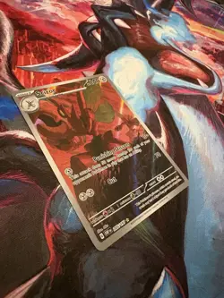 Pokemon Scizor 205/197 Illustration Rare Holo Card Obsidian Flames Mint - Image 3