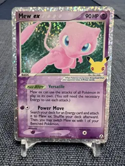 2011 Pokemon Celebrations 25th Mew ex 88/92 EX Holo - Image 1