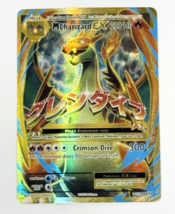Pokemon M Charizard EX Mega Full Art Holo 220HP Ultra Rare XY Evolutions 101/108 - Image 1