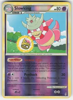 Slowking 32/95 Rare Call of Legends Pokemon NM - Image 1