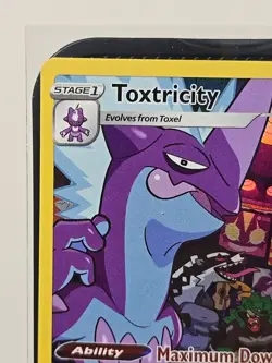 2023 Toxtricity - GG09/GG70 - Pokemon Crown Zenith Galarian Gallery Holo Card - Image 2