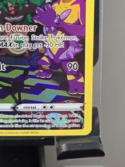 2023 Toxtricity - GG09/GG70 - Pokemon Crown Zenith Galarian Gallery Holo Card - Image 4