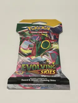 Pokemon TCG: Sword & Shield - Evolving Skies Sleeved Booster Pack - Rayquaza - Image 1