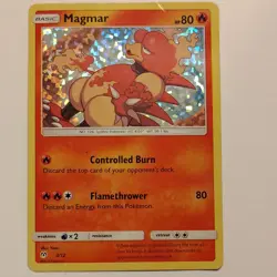 2019 Pokemon McDonald's Promo Holo Magmar Card 3/12 - Image 1