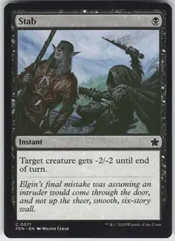 MTG Stab 71 Foundations C Normal NM - Image 1