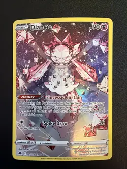 Pokemon - GG13/GG70 Diancie SWSH Crown Zenith Galarian Gallery Holo Ultra Rare - Image 1