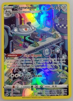 Magnezone GG18/GG70 Pokemon Crown Zenith: Galarian Gallery Holo NM - Image 1