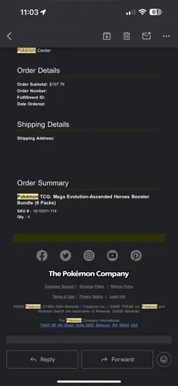 Pokemon TCG: Mega Evolution-Ascended Heroes Booster Bundle (6 Packs) Lot Of 4 - Image 4