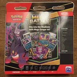 Pokemon TCG Mega Gengar ex Battle Deck Haunter 027 Black Star Promo Evolution - Image 2