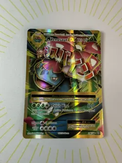 Pokemon TCG M Venusaur EX 100/108 Evolutions Full Art NM Ungraded - Image 2