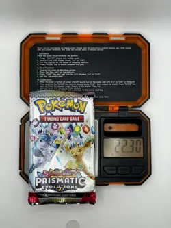 22.30g Prismatic Evolutions Pokemon Booster Pack New Sealed - Image 1