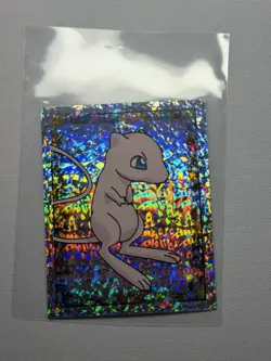 NEAR MINT Mew Merlin Pokemon Album Stickers Silver Prism #S23 1999 NM - Image 1