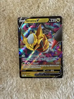 Pokemon TCG Giratina V 130/196 Holo Ultra Rare - Image 1
