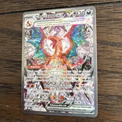 Pokemon TCG Charizard EX Sir Obsidian Flames 223/197 - Image 2