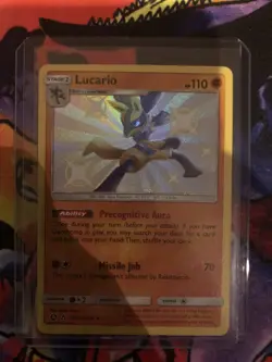 Lucario Hidden Fates SV22/SV94 Holo Shiny Holo Rare Pokemon TCG - Image 2
