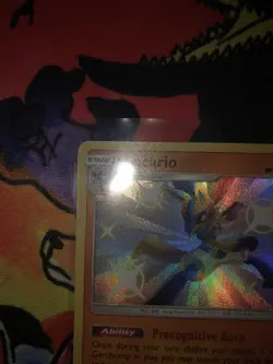 Lucario Hidden Fates SV22/SV94 Holo Shiny Holo Rare Pokemon TCG - Image 4