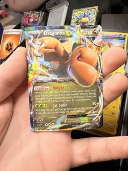 Pokemon Dragonite EX 74/111 XY Furious Fists Ultra Rare Full Art Holo 180 HP - Image 1