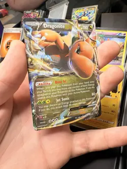 Pokemon Dragonite EX 74/111 XY Furious Fists Ultra Rare Full Art Holo 180 HP - Image 2