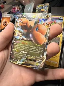 Pokemon Dragonite EX 74/111 XY Furious Fists Ultra Rare Full Art Holo 180 HP - Image 3