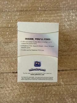 Pokemon TCG Sword and Shield Silver Tempest Build and Battle Box Factory Sealed! 820650851056 - Image 2