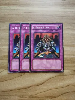 Yu-Gi-Oh! - A Feint Plan 3X - Full Playset - Image 1