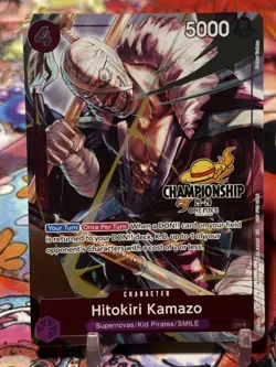 HITOKIRI KAMAZO - One Piece OP06-076 - PROMO - Championship Series 25-26 - Image 1